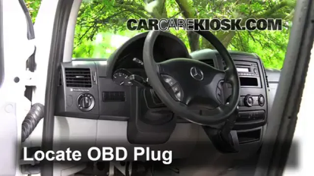 2011 Mercedes-Benz Sprinter 2500 3.0L V6 Turbo Diesel Standard Passenger Van Lumière « Check engine » du moteur Diagnostic